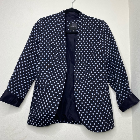 The limited blue polka dot suit jacket small - Picture 2 of 5